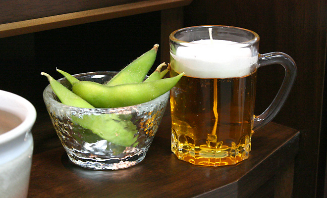 ビール枝豆